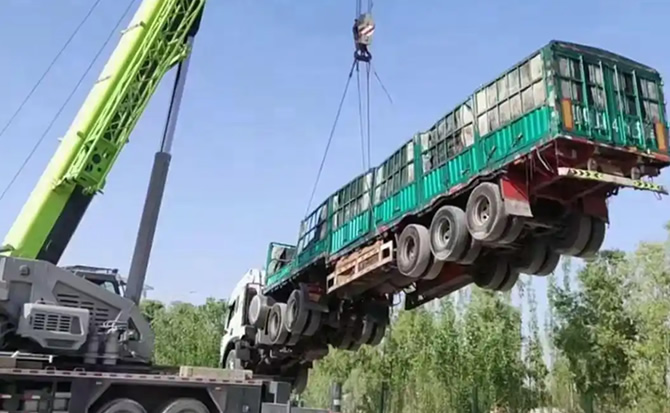 镇赉道路脱困救援案例